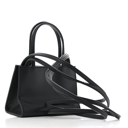 Telfar Vegan Leather Small Shopping Bag Black 3 of 14