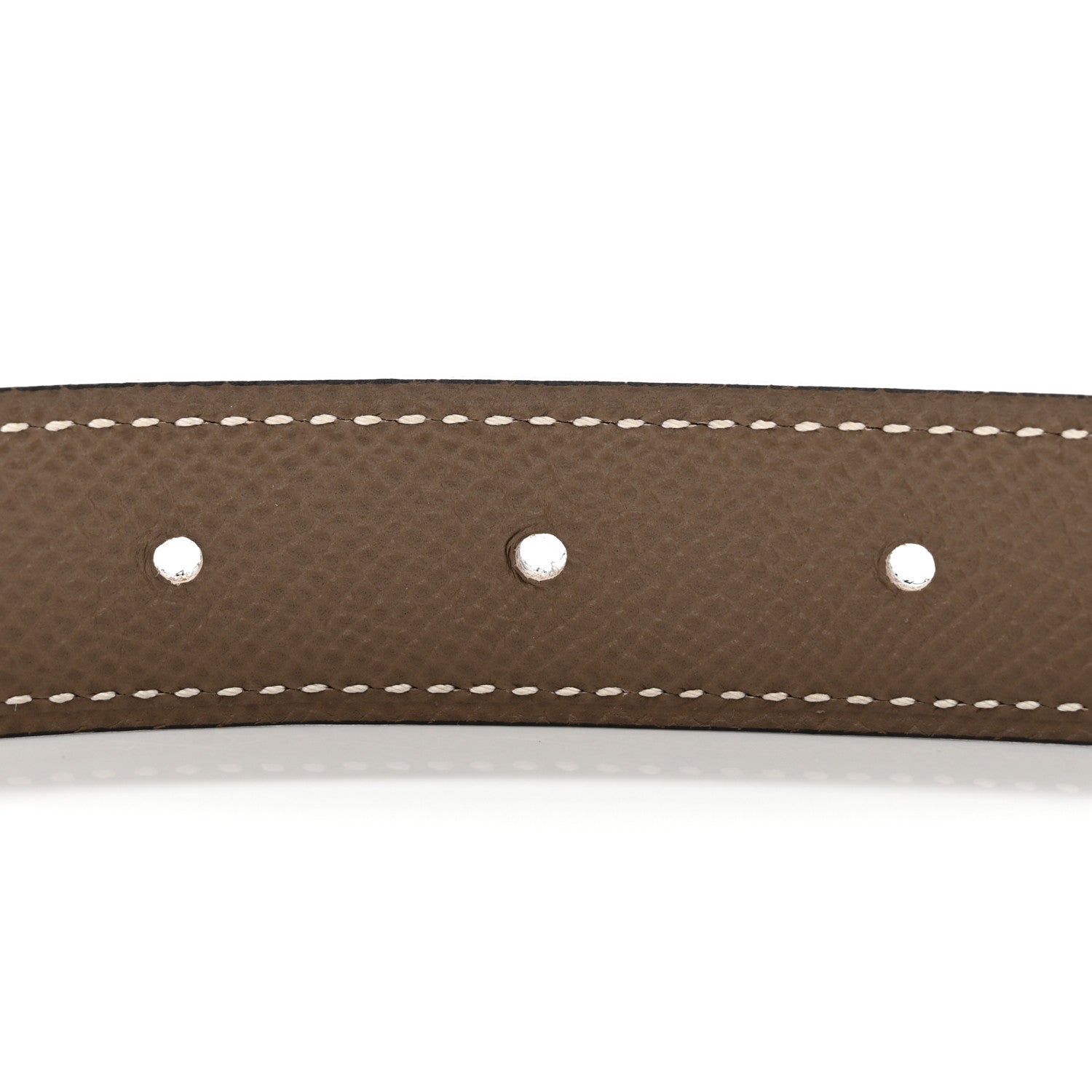 Hermes Swift Epsom H Belt 80 32 Black Etoupe 4 of 6