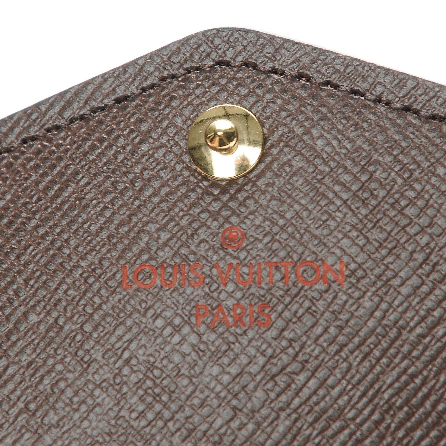 Louis Vuitton Damier Ebene Sarah Wallet NM 6 of 7