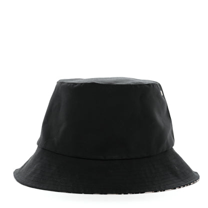 Christian Dior Oblique Reversible Teddy-D Brim Bucket Hat Black 8 of 12