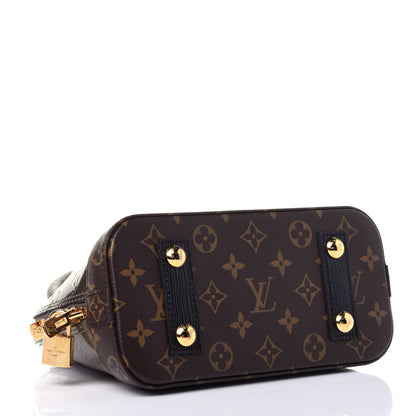 Louis Vuitton Vernis Epi Monogram Alma BB Champagne Metallise 5 of 13