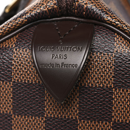 Louis Vuitton Damier Ebene Speedy 25 7 of 10