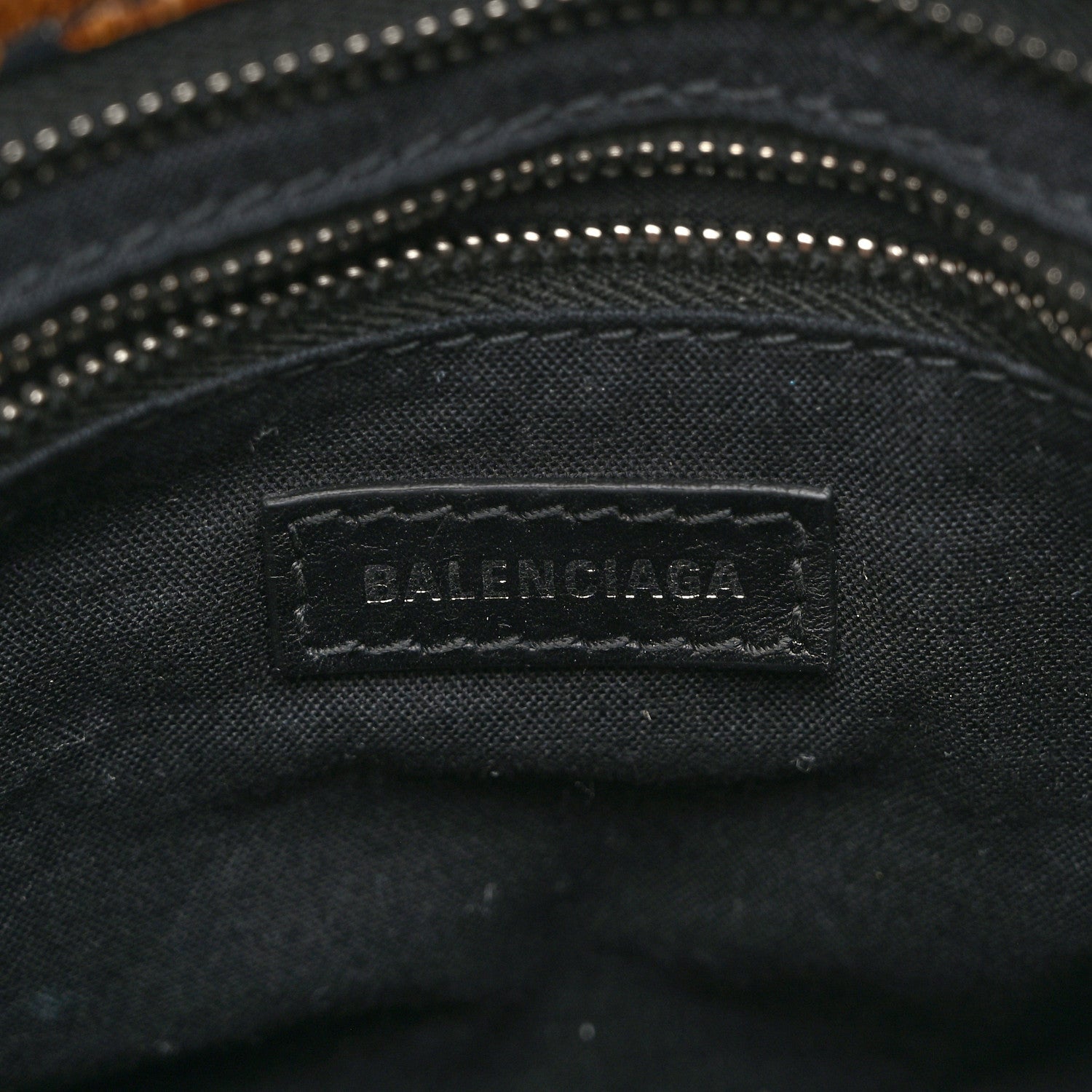 Balenciaga Smooth Calfskin Leopard Print Classic Silver Hardware Mini City Beige 7 of 10