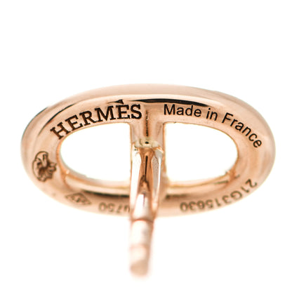 Hermes 18K Rose Gold TPM Farandole Stud Earrings 4 of 6