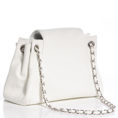 Chanel Lambskin Sensual Medium Flap White 3 of 8