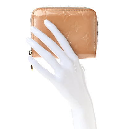 Louis Vuitton Vernis Zippy Coin Purse Wallet Noisette 2 of 10