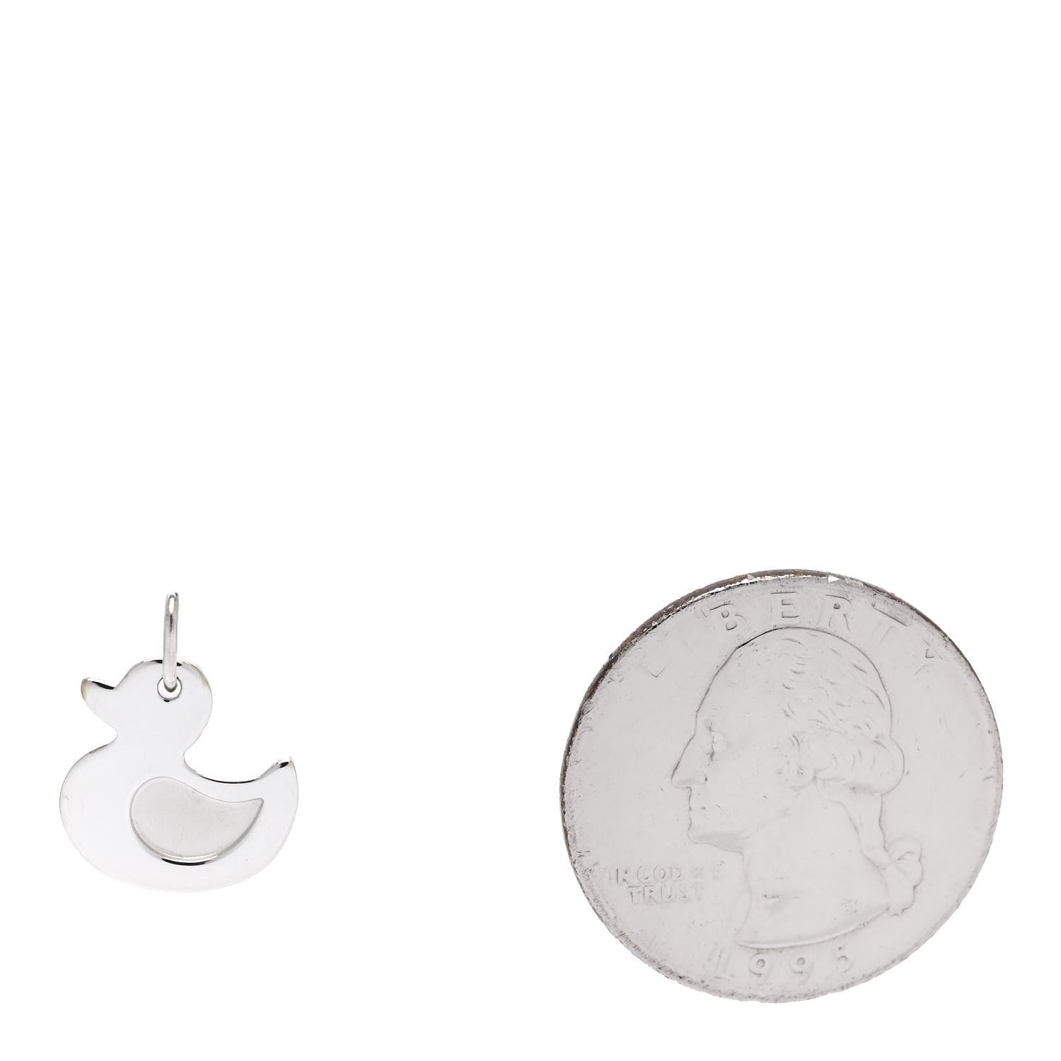 Tiffany Sterling Silver Lucky Duck Charm 1487496 – FASHIONPHILE