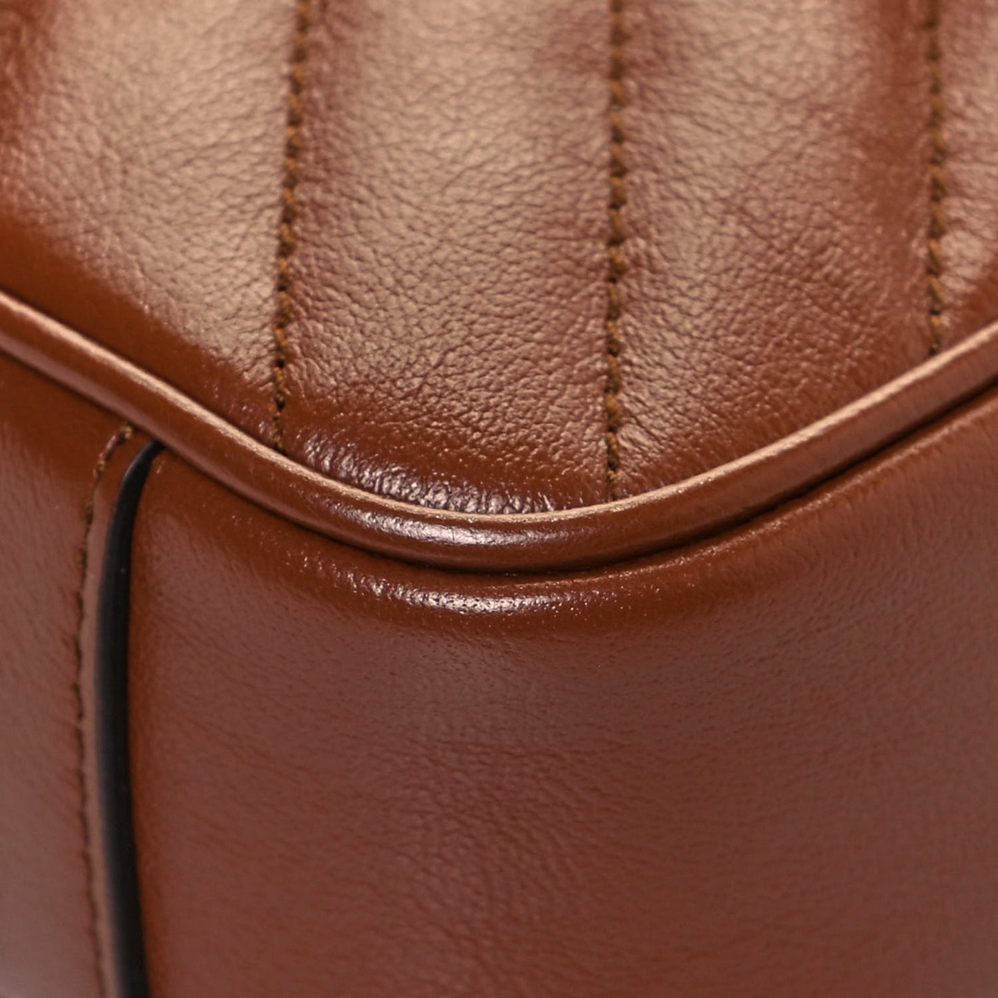 Azalea Calfskin Matelasse Diagonal Mini GG Marmont Shoulder Bag Cuir
