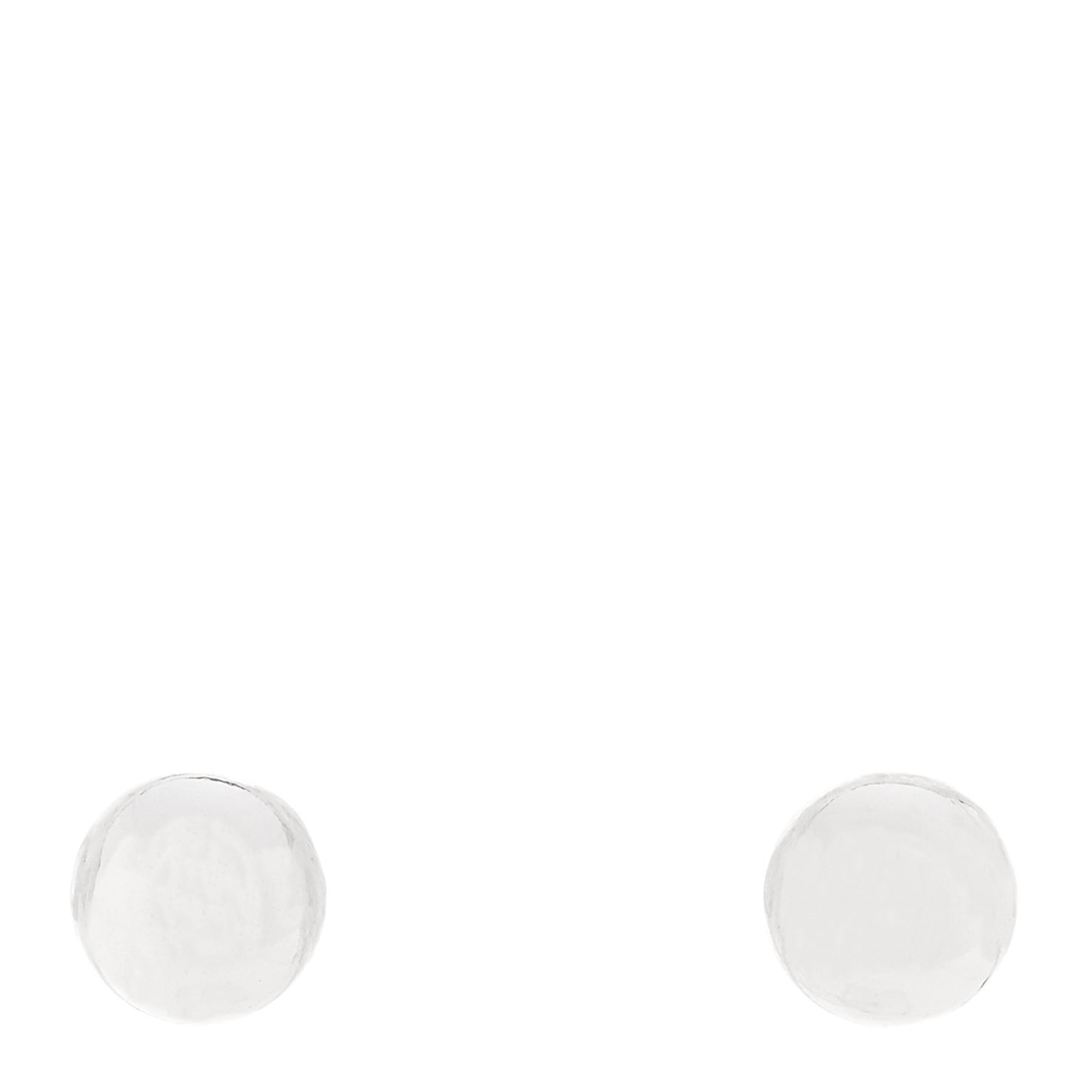 Sterling Silver 8mm Hardwear Ball Earrings
