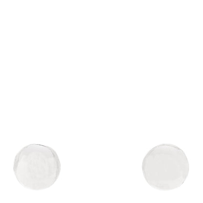 Tiffany Sterling Silver 8mm Hardwear Ball Earrings 1 of 4