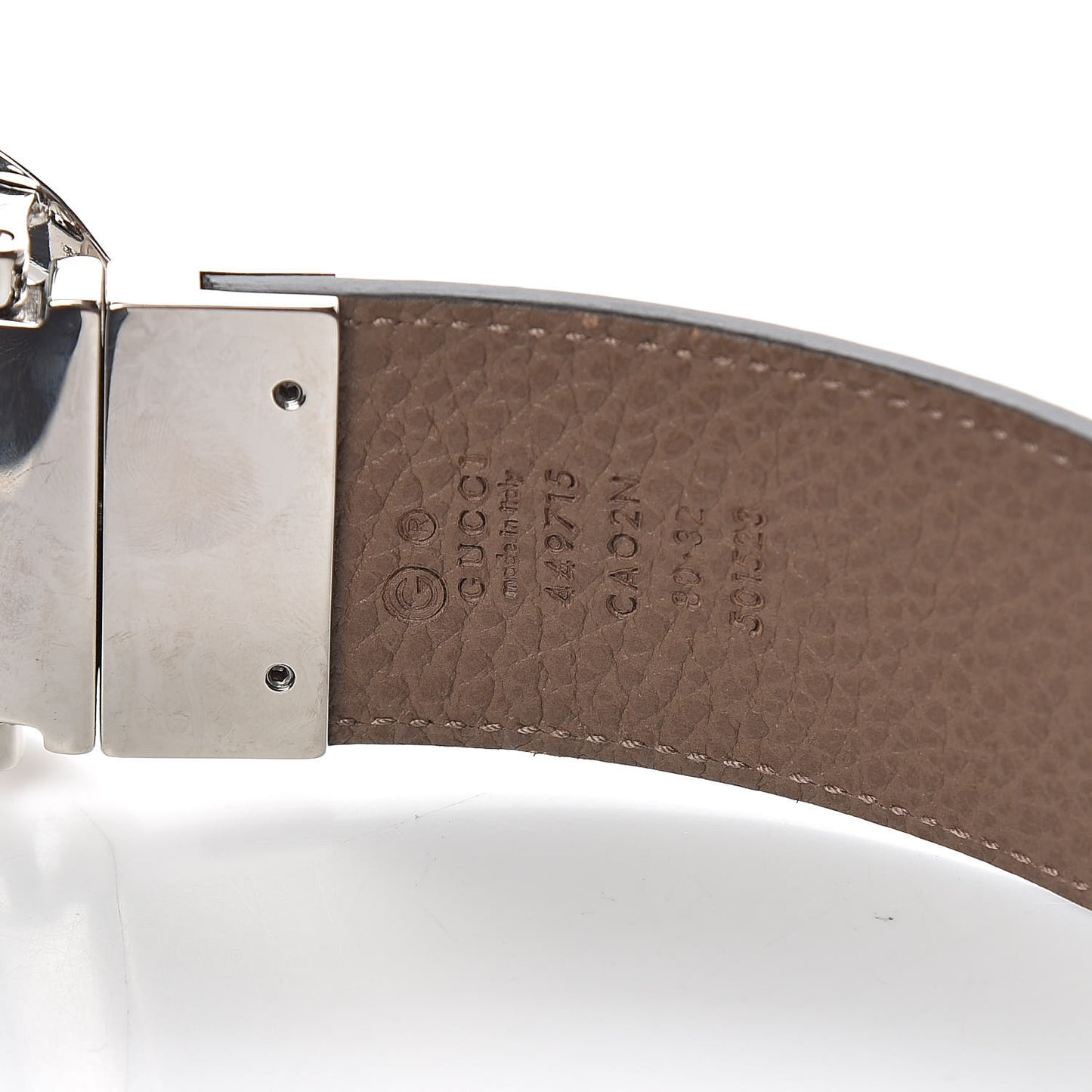 Calfskin 1973 Reversible Belt 80 32 Black Brown