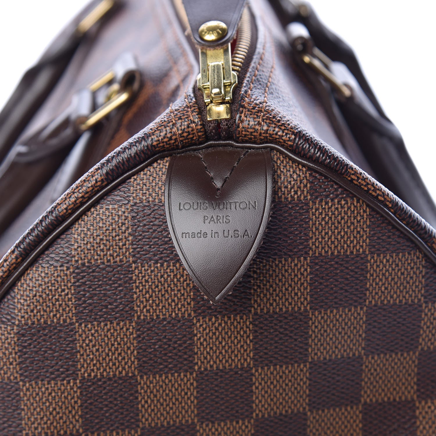 Louis Vuitton Damier Ebene Speedy 30 6 of 14