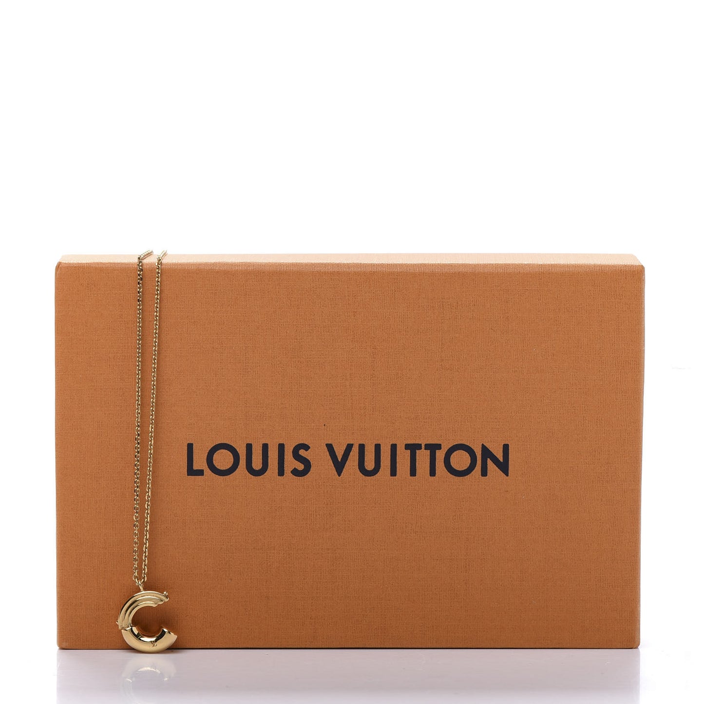 LV And Me Letter C Necklace Gold