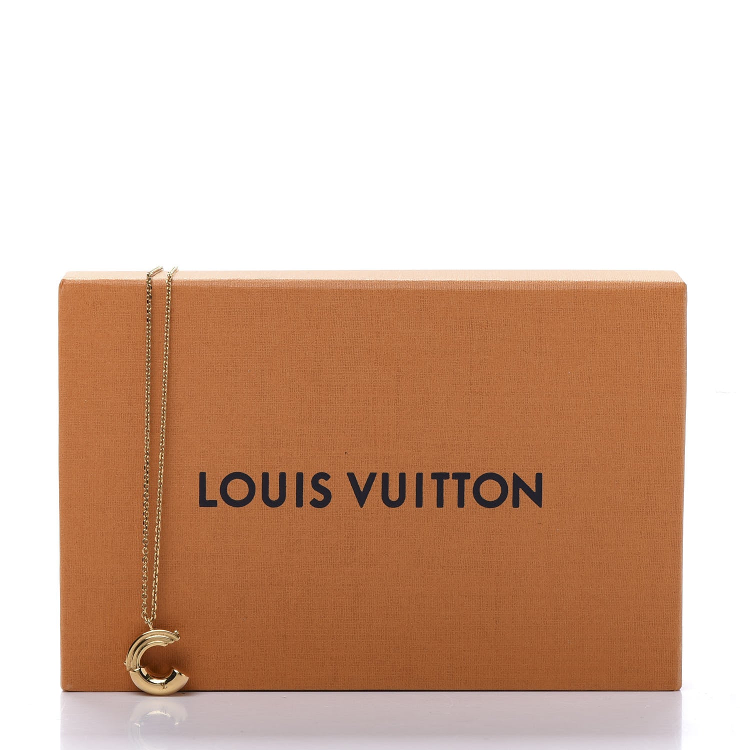 Louis Vuitton LV And Me Letter C Necklace Gold 9 of 9