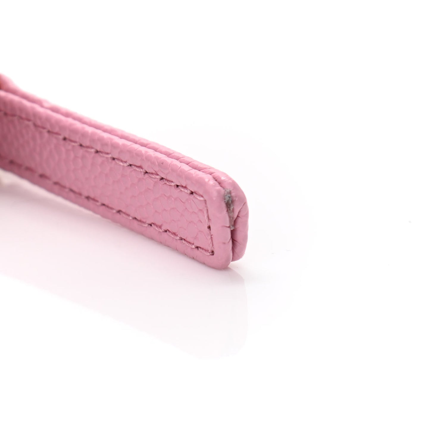 Caviar Quilted Pick Me Up Small Vanity Case Light Pink