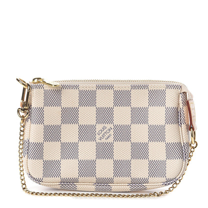 Louis Vuitton Damier Azur Mini Pochette Accessories 1 of 9