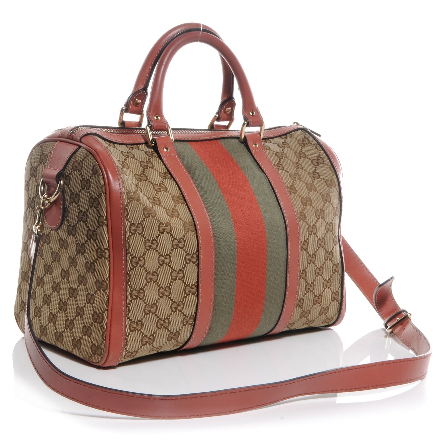 Monogram Vintage Web Medium Boston