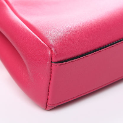Fendi Shiny Nappa Micro Peekaboo Iconic Satchel Fuxia 8 of 10
