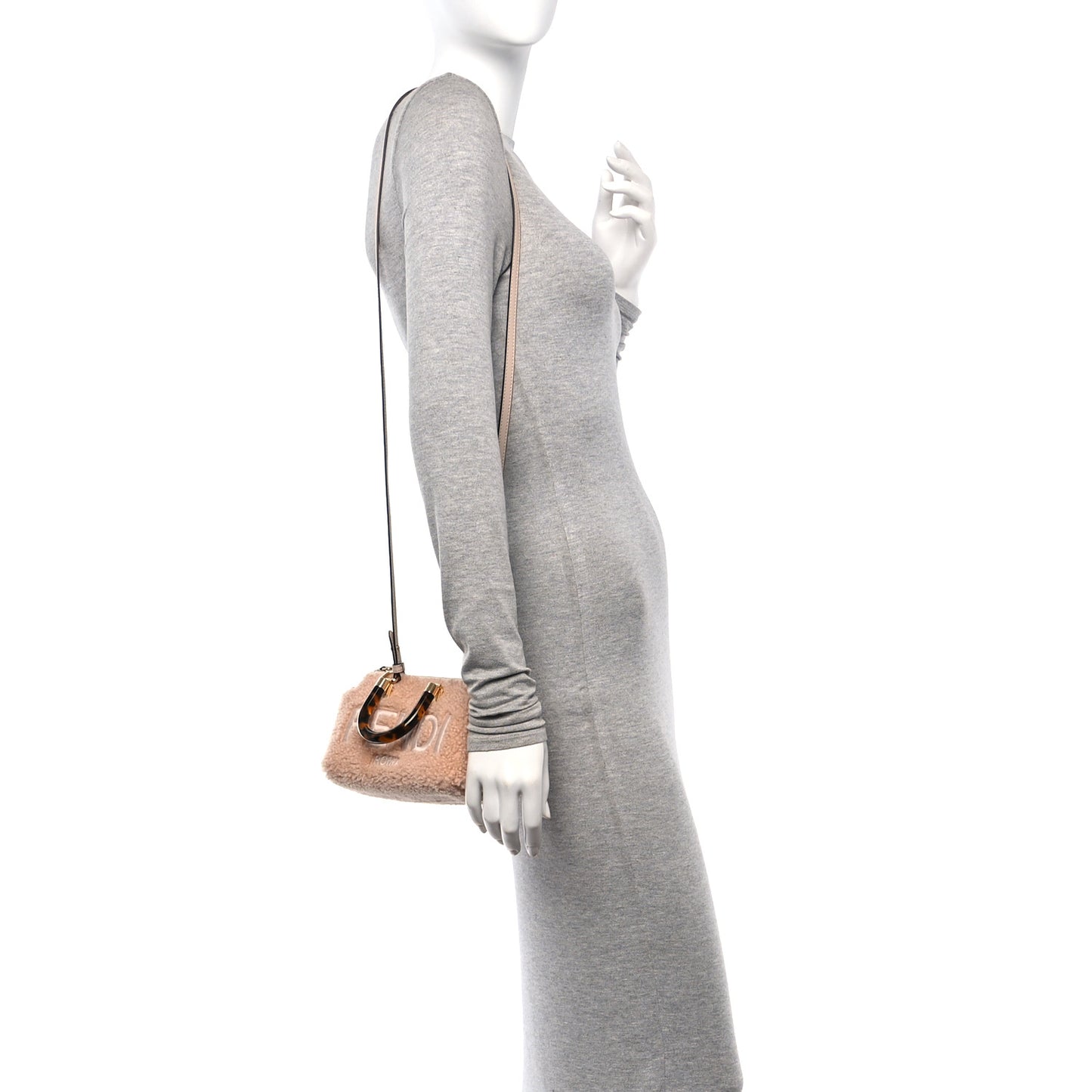 Sheepskin Vitello King Plexiglass Logo Embroidered Mini By The Way Top Handle Boston Soap