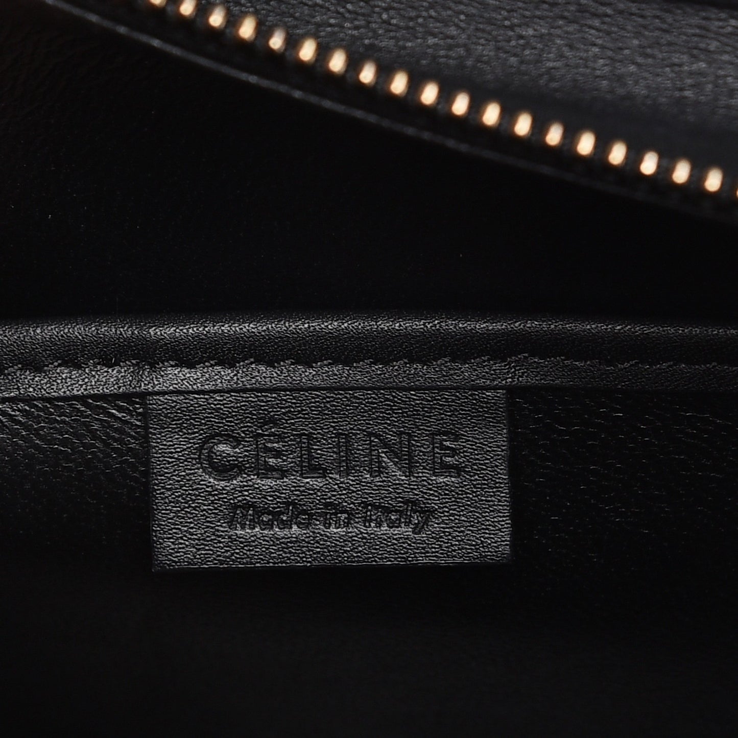 Smooth Calfskin Nano Luggage Black