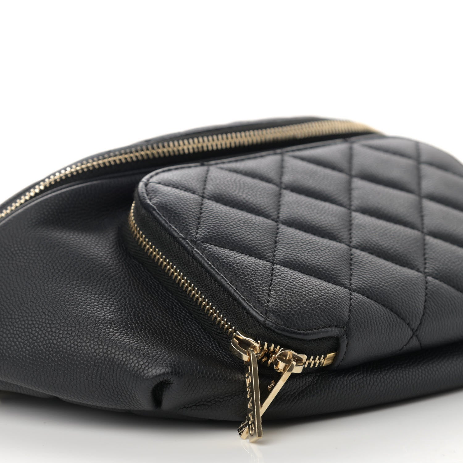 Chanel Caviar Quilted Business Affinity Waist Belt Bag Black 9 of 11