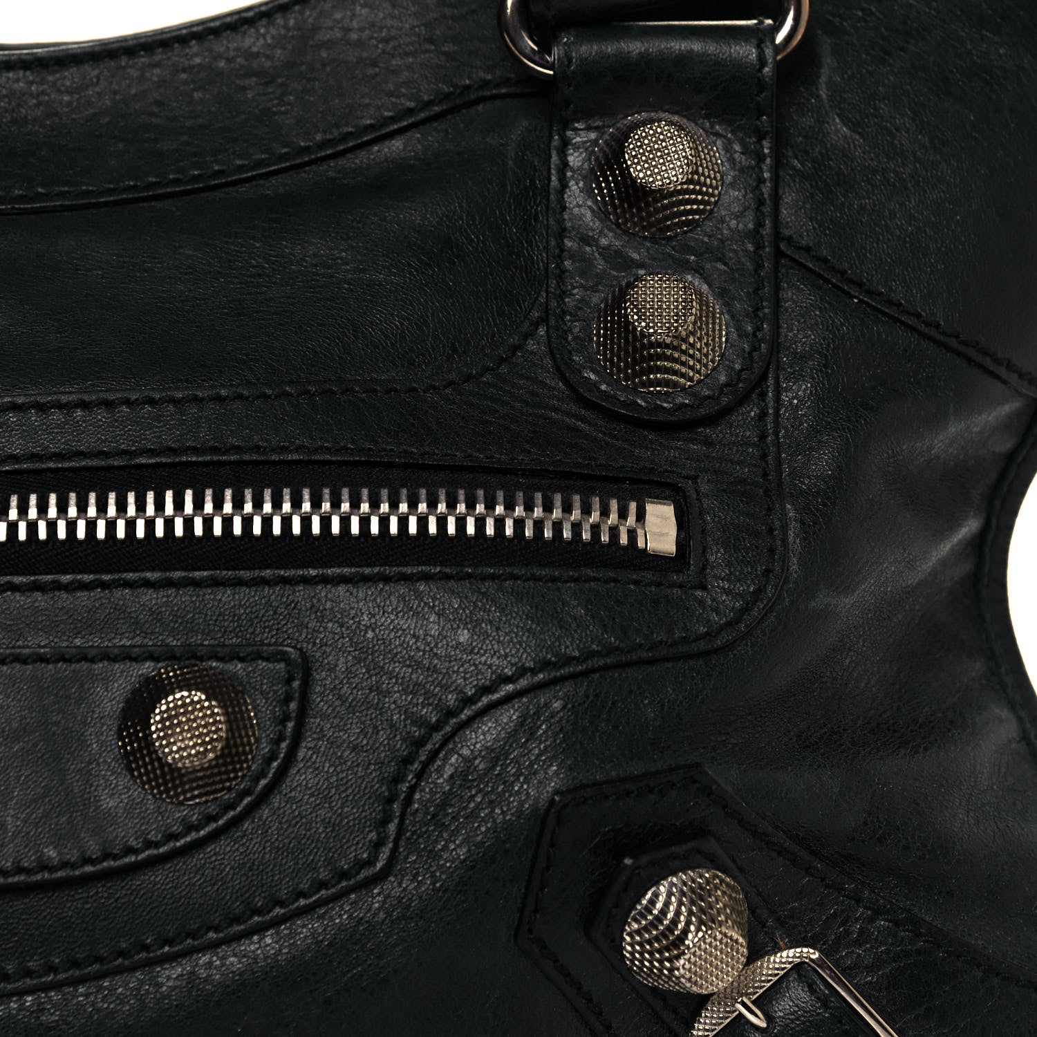 Balenciaga Agneau Giant 21 Silver Hardware City Black 7 of 13