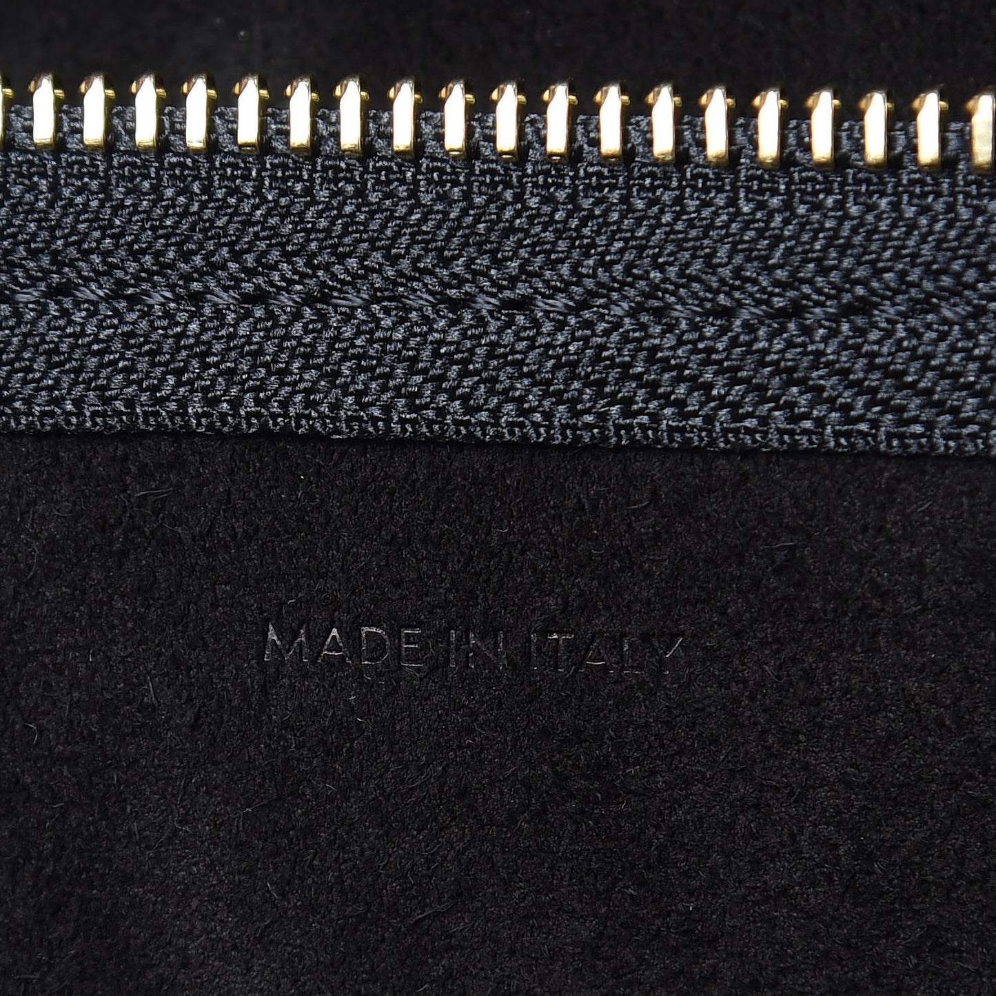 Grained Calfskin Nano Belt Bag Black