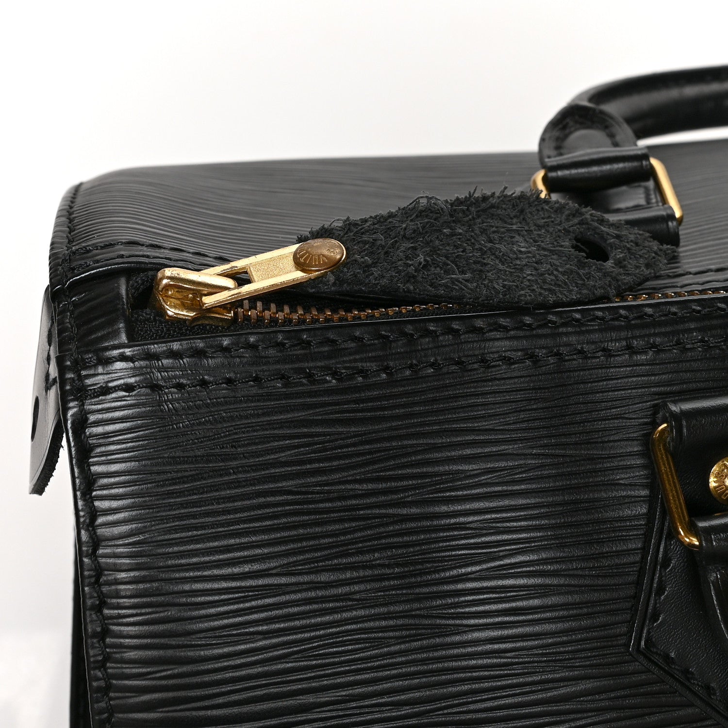Louis Vuitton Epi Speedy 30 Black 12 of 12