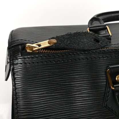 Louis Vuitton Epi Speedy 30 Black 12 of 12