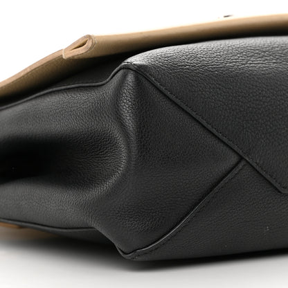 Louis Vuitton Soft Calfskin Lockme II Top Handle Vanille Black 9 of 23