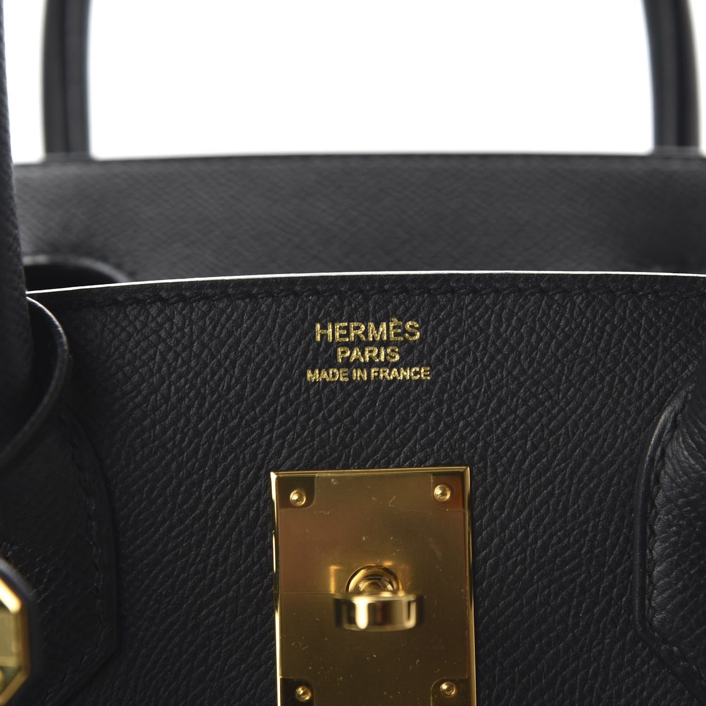 Epsom Birkin 30 Black