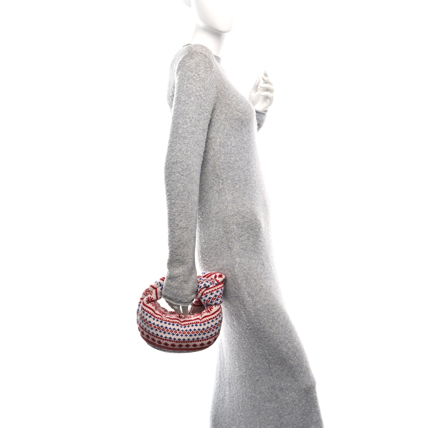 Wool Knit Sock Mini Jodie Winter Silver