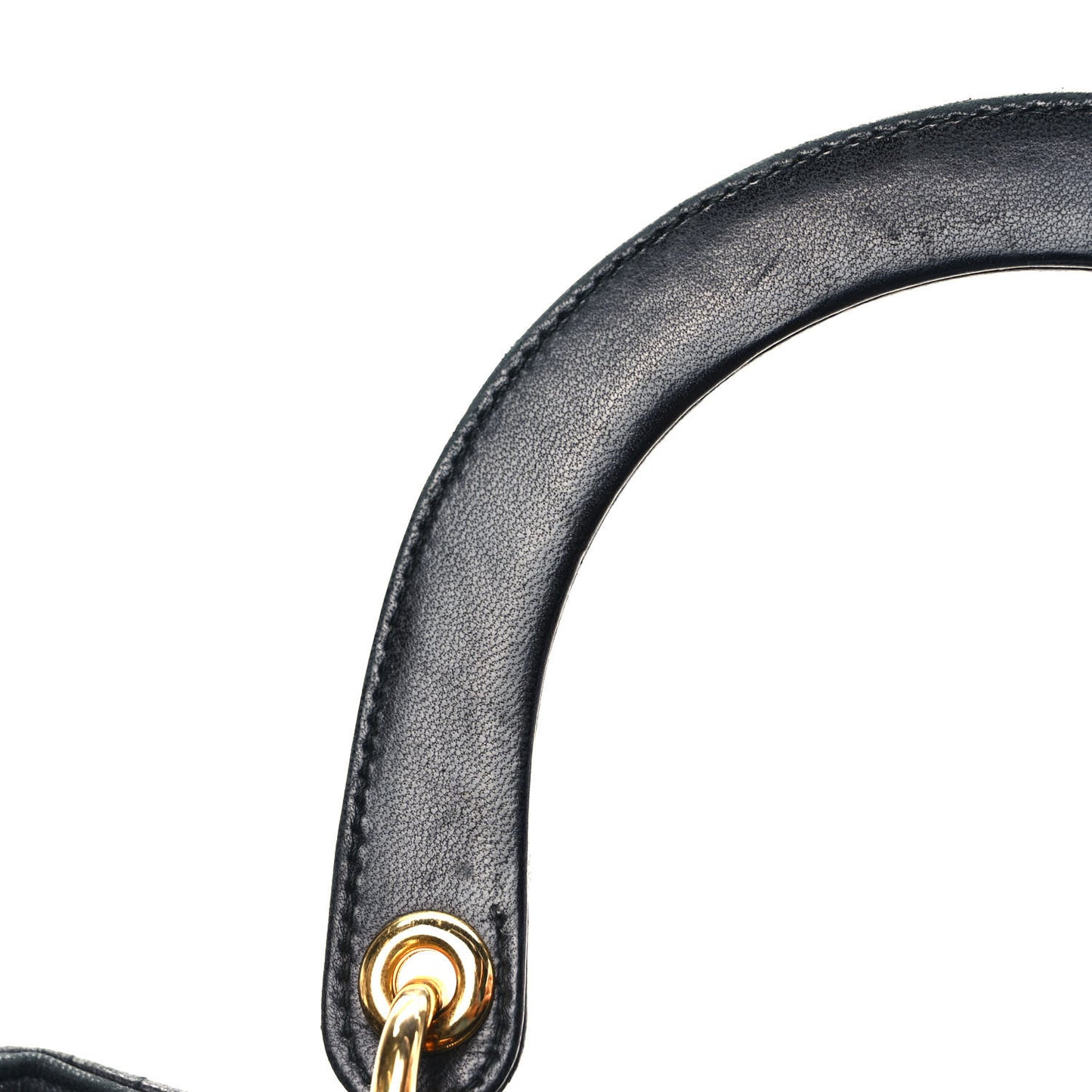 Lambskin Cannage Medium Lady Dior Black