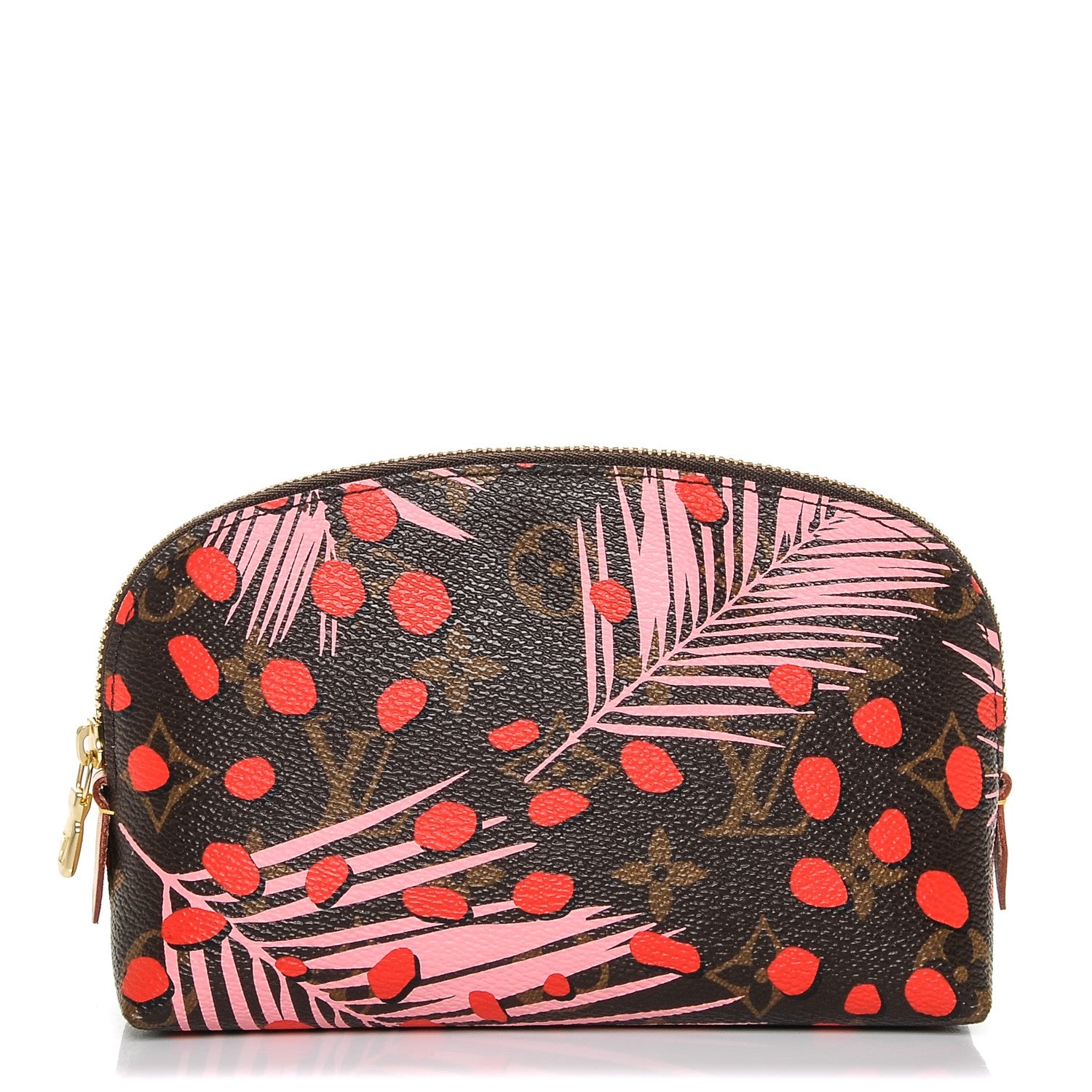 Louis Vuitton Monogram Jungle Dots Cosmetic Pouch Sugar Pink Poppy 1 of 6