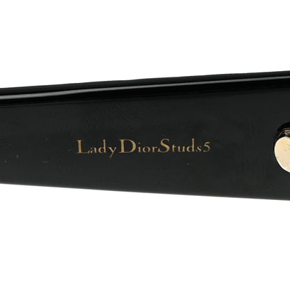 Christian Dior Acetate Cannage Lady Dior Studs 5 Sunglasses Black 5 of 8