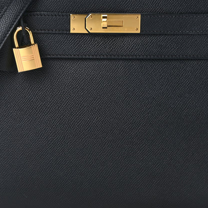 Hermes Epsom Kelly Sellier 28 Black 8 of 16