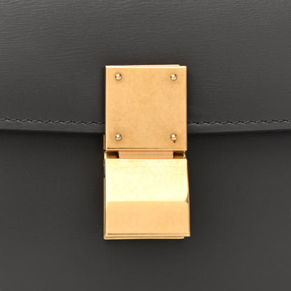 Celine Box Calfskin Teen Classic Box Flap Bag Anthracite 10 of 10