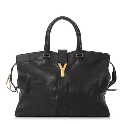 Saint Laurent Sheepskin Large Cabas ChYc Black 1 of 19