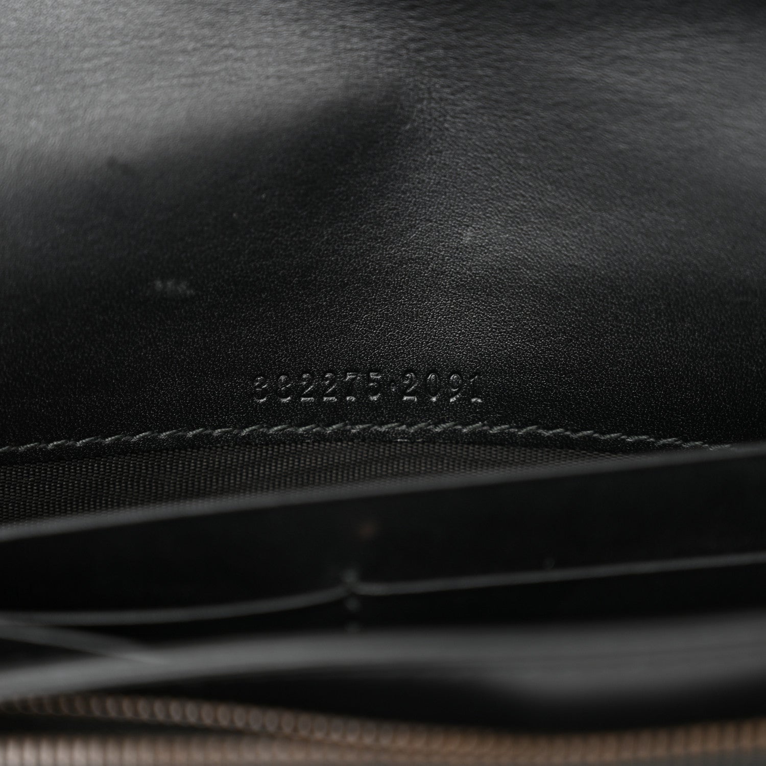 Gucci Monogram Lady Web Convertible Wallet Black 6 of 11
