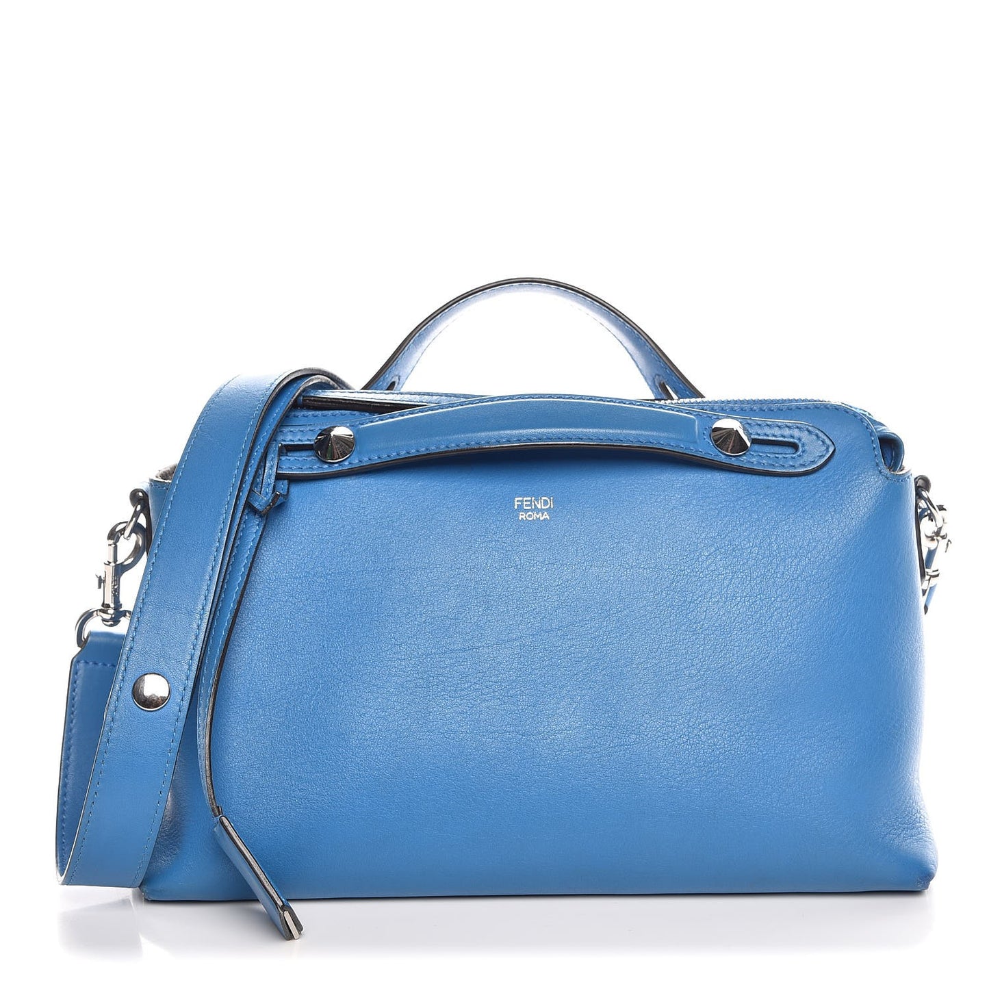 Vitello Dolce Medium By The Way Boston Bag Blue Royal