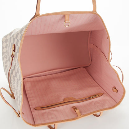 Louis Vuitton Damier Azur Neo Neverfull GM Rose Ballerine 5 of 7