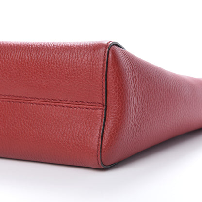Gucci Dollar Calfskin MIni Swing Top Handle Bag Tabasco 9 of 11