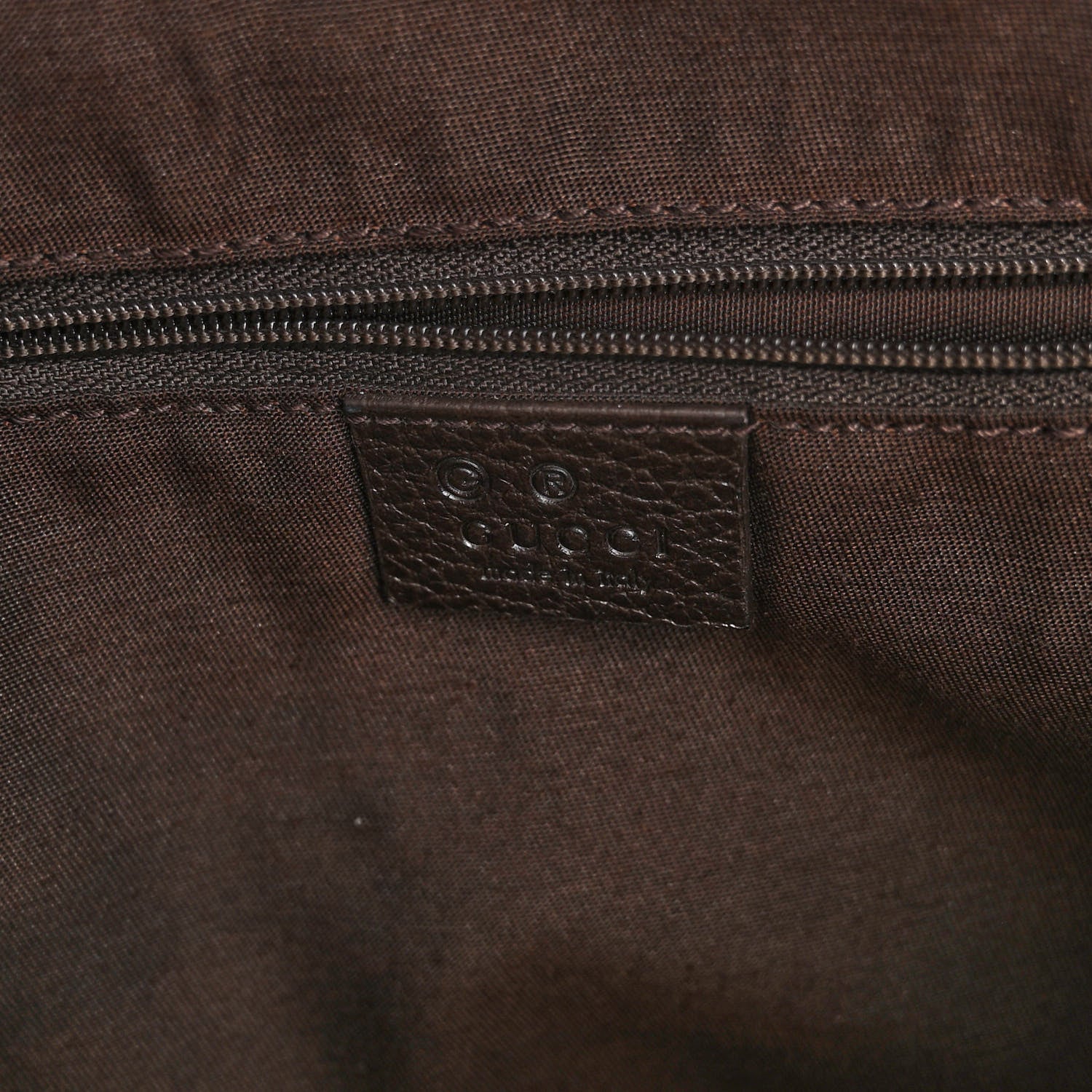Gucci Monogram Medium Abbey Shoulder Bag Chocolate 6 of 12