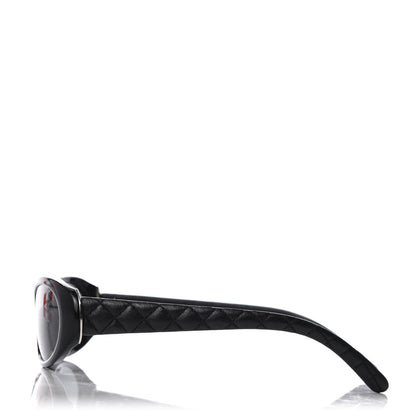 Chanel Lambskin Quilted CC Sunglasses 5129-Q Black 3 of 9
