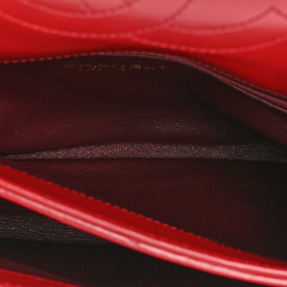 Chanel Lambskin Quilted Small Trendy CC Flap Dual Handle Bag Red 7 of 16