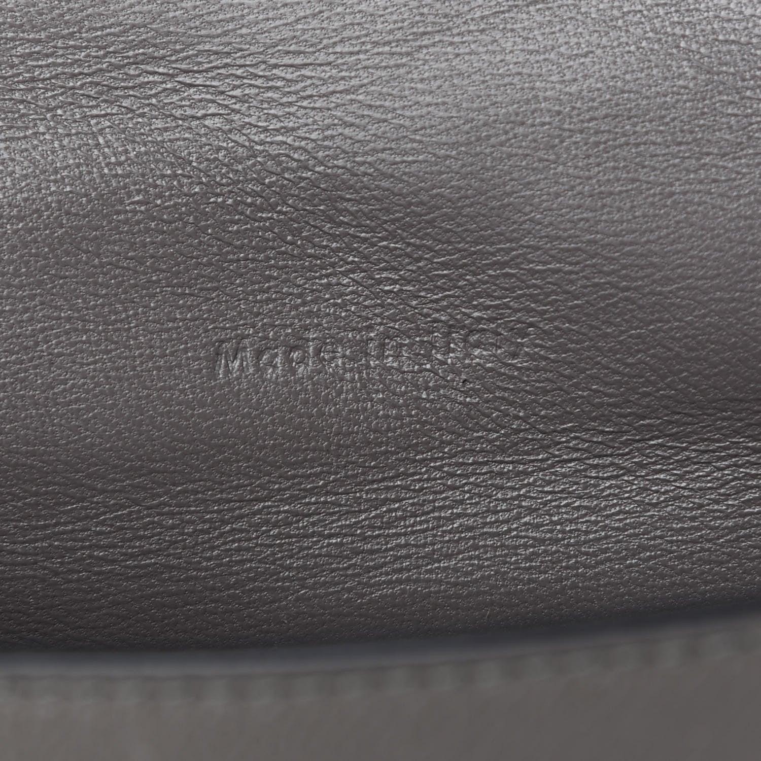 Celine Baby Grained Calfskin Small Trotteur Grey 6 of 11