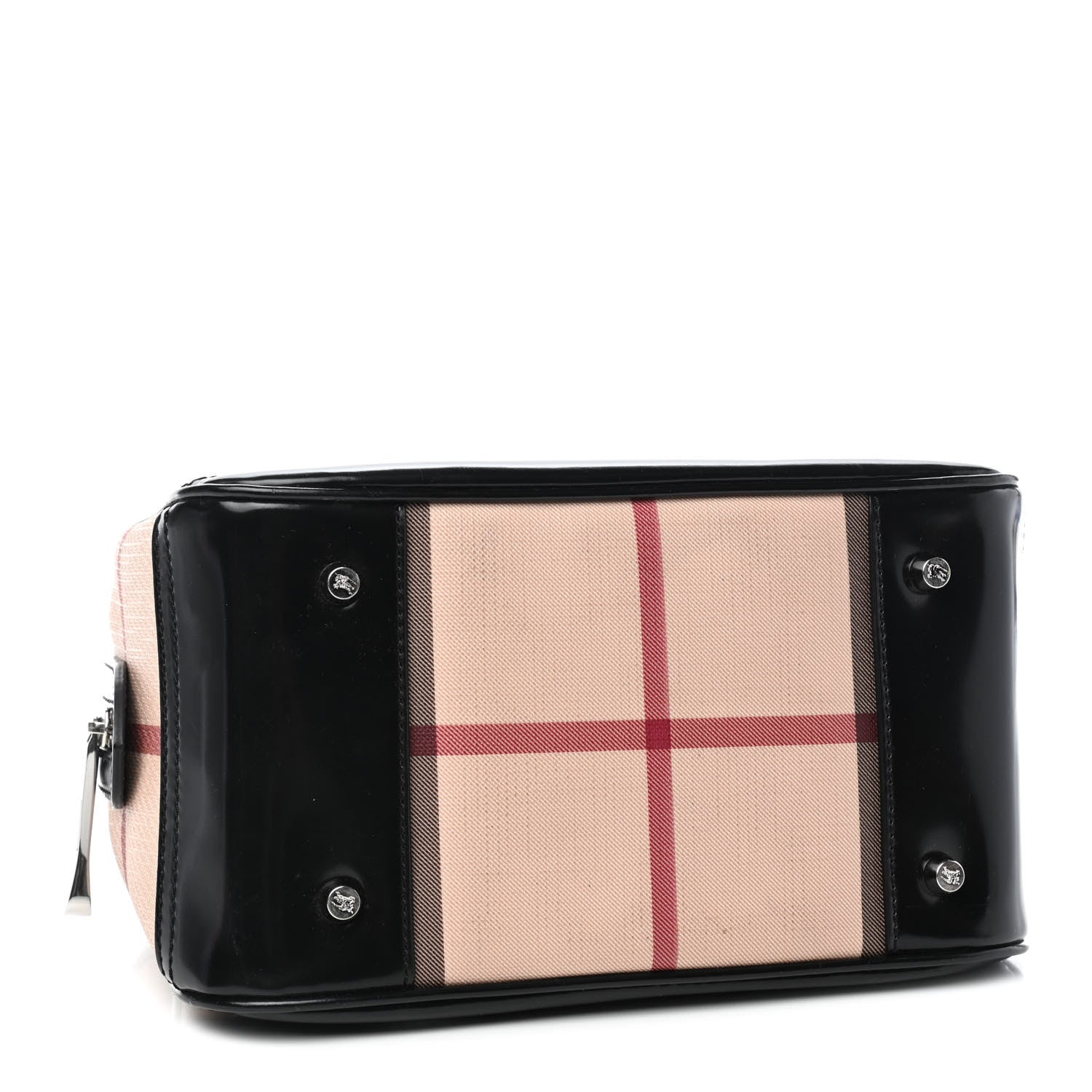 Burberry Nova Check Bowling Bag Black 5 of 8
