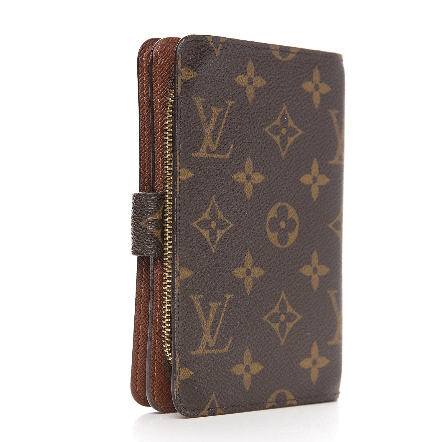 Louis Vuitton Monogram Porte Papier Zippe Wallet 2 of 7