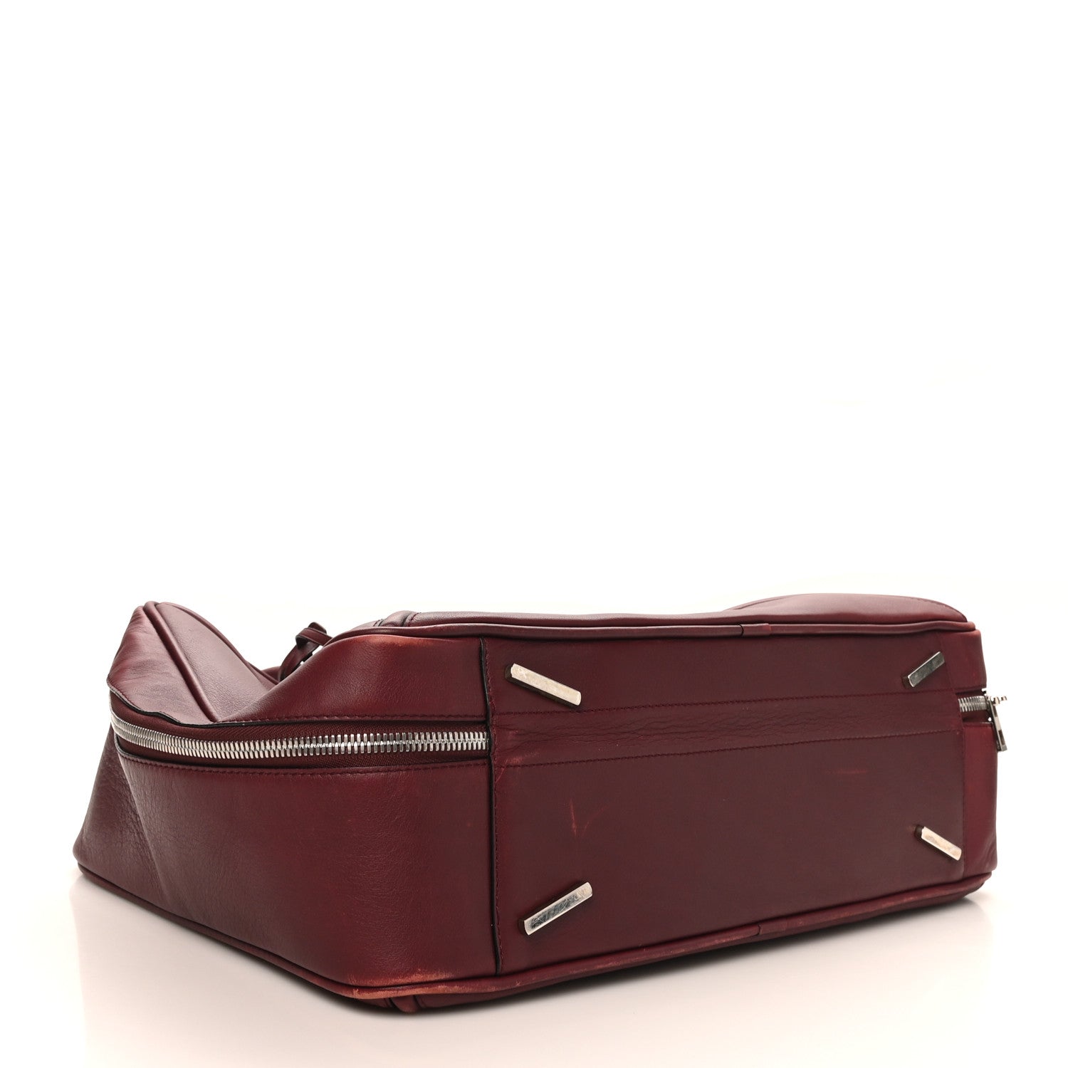 Loewe Calfskin Travel Bag Burgundy 3 of 10