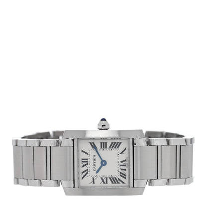 Cartier Stainless Steel 20mm Tank Francaise Quartz Watch 2 of 4